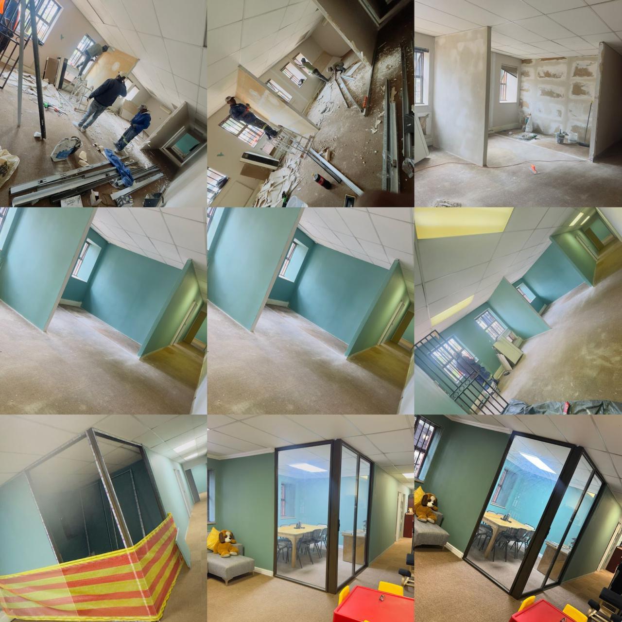 Office Renovation Progress